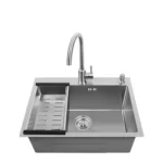 Fabiano 60x45 Satin кухонная мойка c