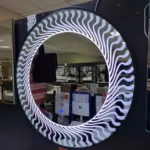 круглое зеркало с подсветкойв молдове