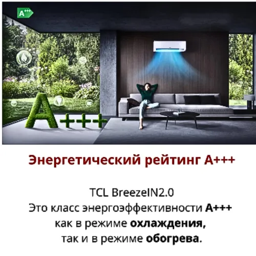 Инверторный кондиционер TCL BreezeIN 2.